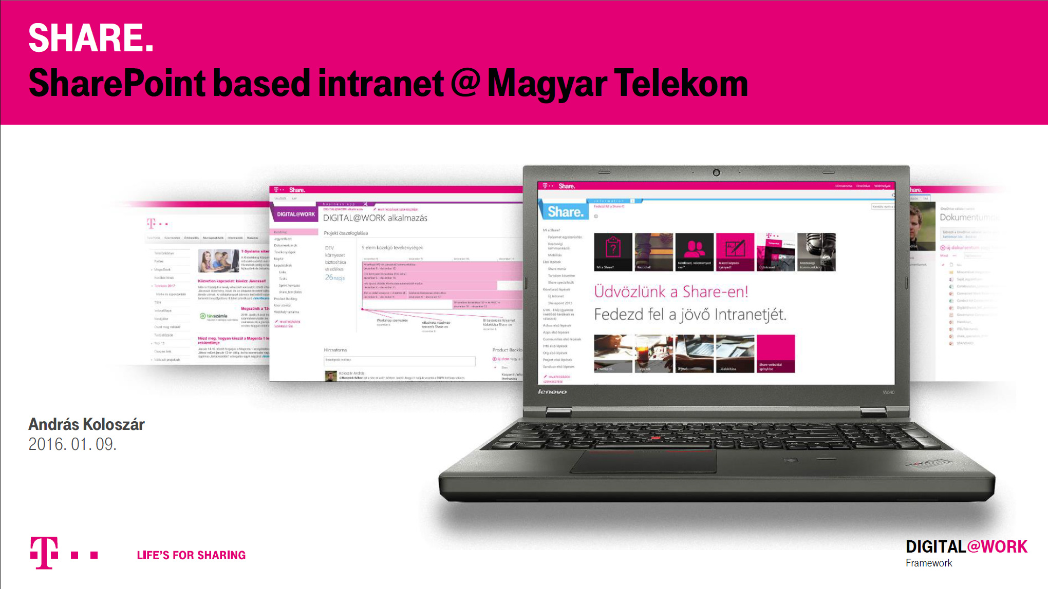 Share — a Magyar Telekom intranetje