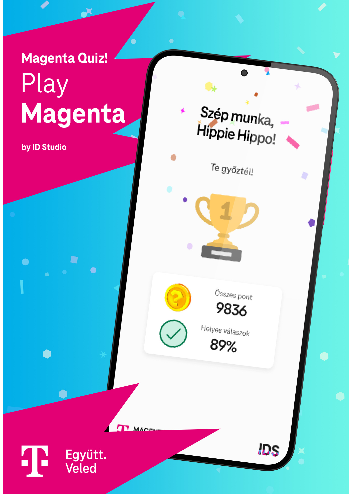 Magenta Quiz — eredeti termékposzter
